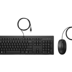(AX2Y7AA#ABM) - HP - Hp 225 Wired Mouse And Keyboard Combo