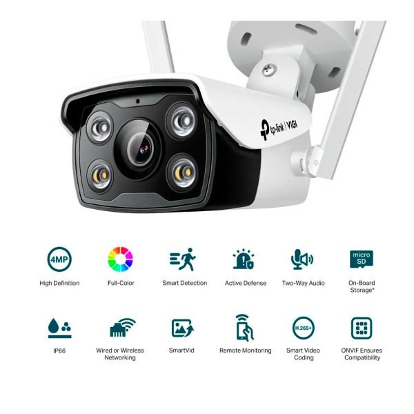 (VIGI C340-W(4MM)) - TP LINK - Tp-Link Vigi C340-W Caja
