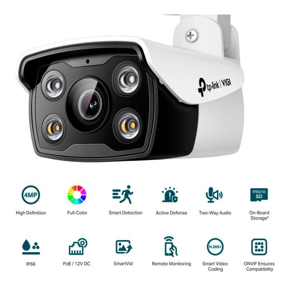 (VIGI C340(2.8MM)) - TP LINK - Tp-Link Vigi C340 Bala