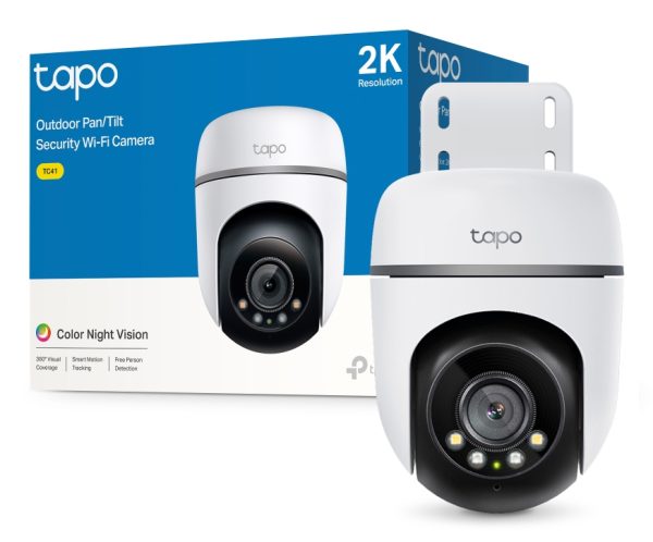TP LINK Tp-Link Tapo TC41 V2 Esférico Cámara De Seguridad TC41