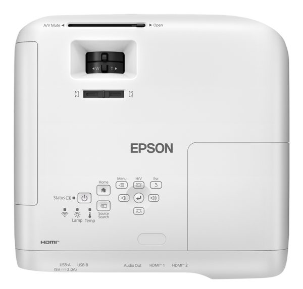 EPSON Epson Proyector Powerlite Fh54+ 3Lcd, 1920X1080 V11HB59021